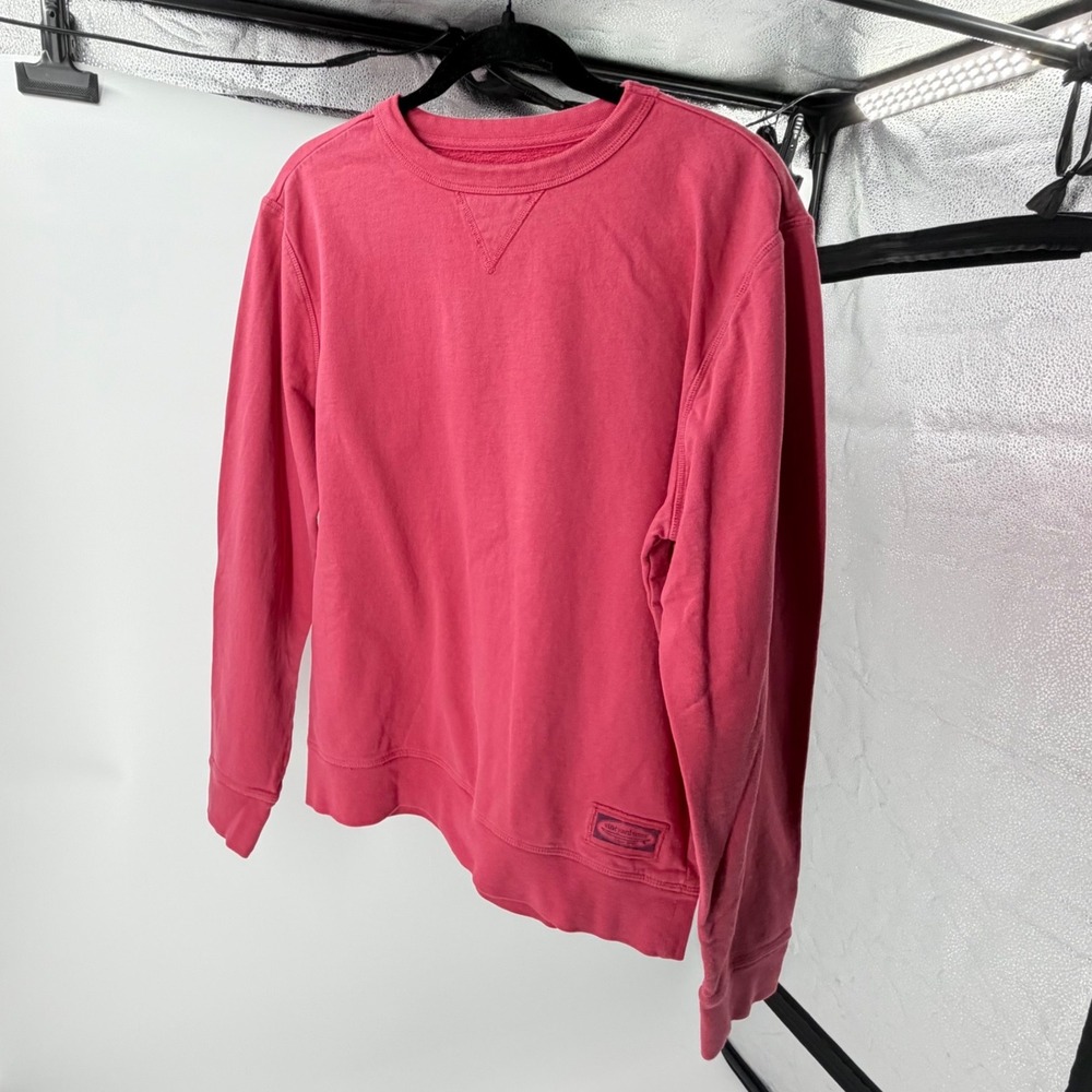 Vineyard Vines Pink Crewneck Sweatshirt Long Sleeve Pullover Size S